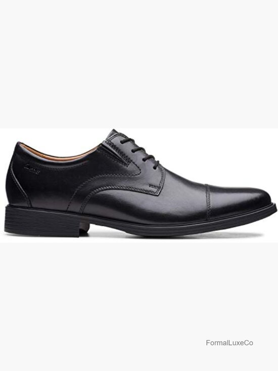 Men\'s Leather Lace-Up Oxford Shoes with Cushioning Sole main image 4